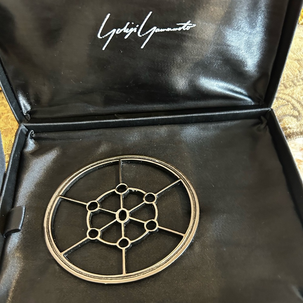 Rare | Yohji Yamamoto Brooch in original box
